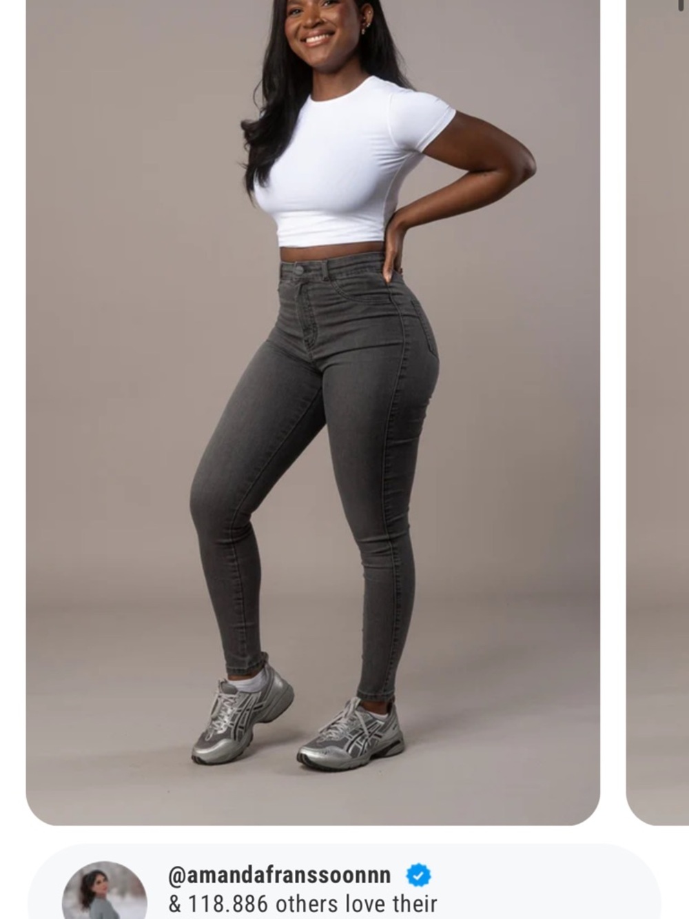 Fit jeans skinny jeans in grey NEVER WORN!